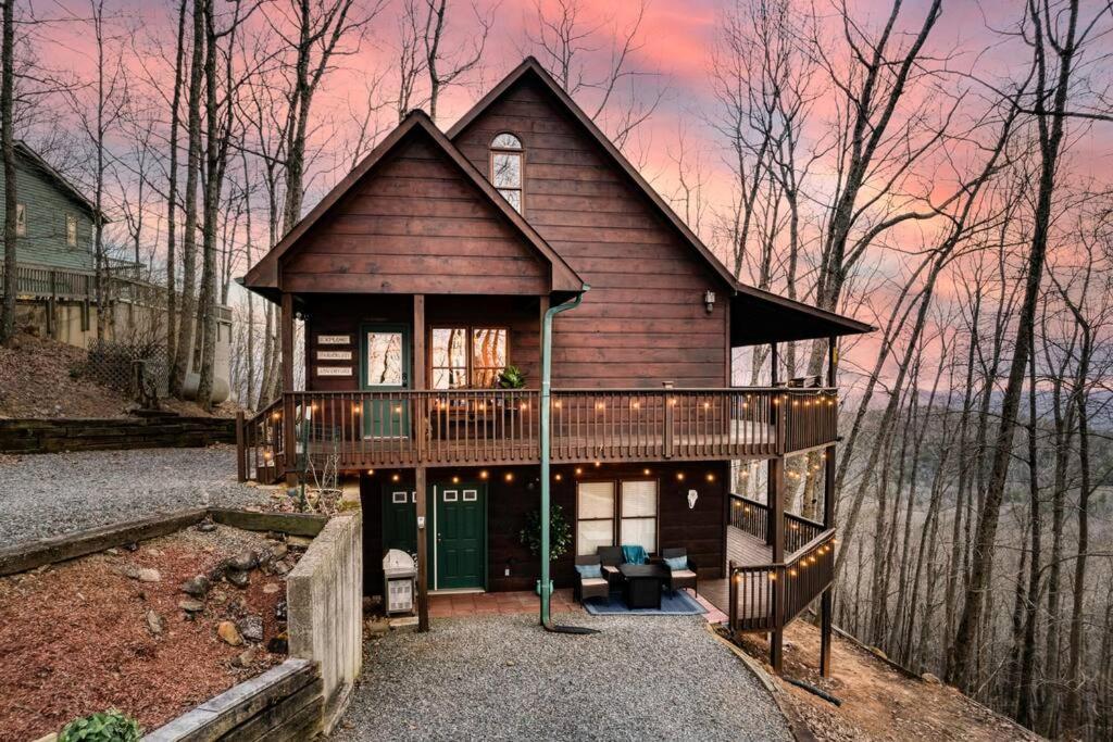 Mtn Cabin Sleeps 10 - 5 Mins To Fishing & Camping エリジェイ エクステリア 写真