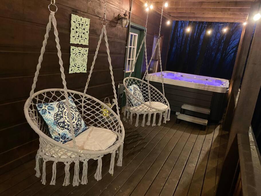 Mtn Cabin Sleeps 10 - 5 Mins To Fishing & Camping エリジェイ エクステリア 写真