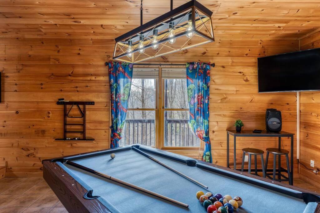 Mtn Cabin Sleeps 10 - 5 Mins To Fishing & Camping エリジェイ エクステリア 写真