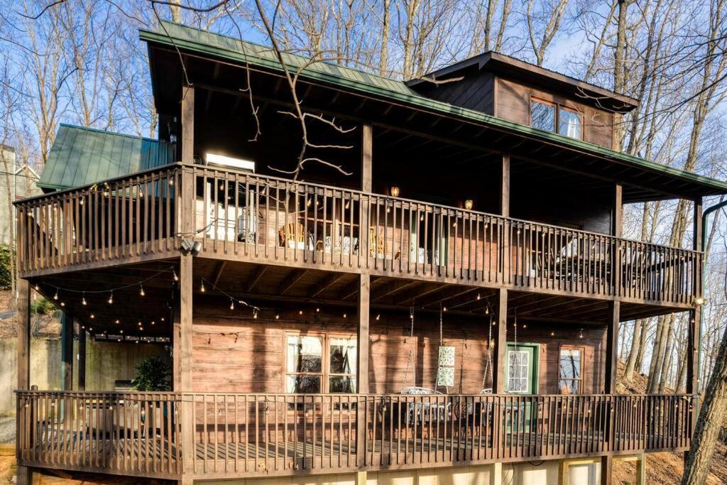 Mtn Cabin Sleeps 10 - 5 Mins To Fishing & Camping エリジェイ エクステリア 写真